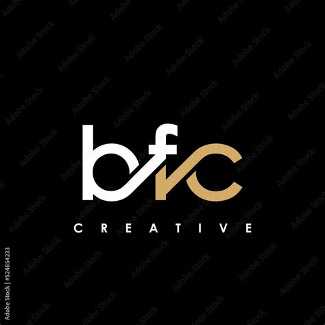 BFC Letter Initial Logo Design Template Vector Illustration Stock ...