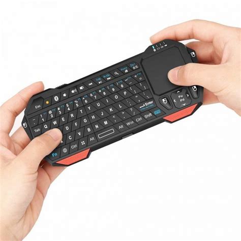 Seenda Mini clavier sans fil avec pavé tactile pour Mac ordinateur portable boîte de télévision ...