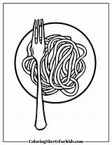 Spaghetti Coloring Pages Free Printable PDFs  Sheets For Kids sketch template
