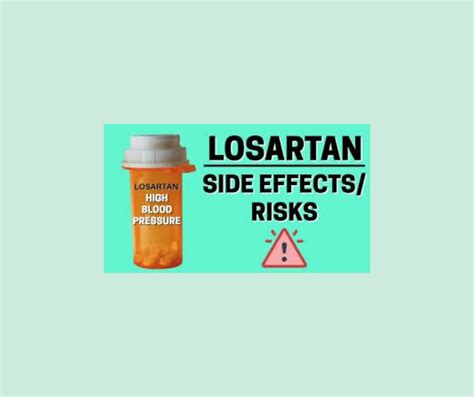 Losartan for High Blood Pressure – What Are the Side Effects & Risks To ...