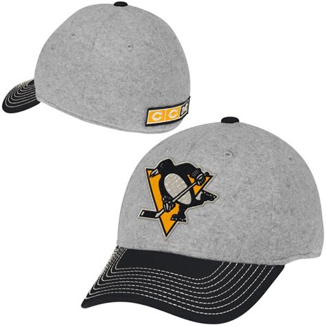 CCM Pittsburgh Penguins Winter Classic Structured Spin Flex Hat - Ash ...