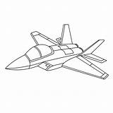 Premium Vector  Aircraft Coloring Page Cartoon Jet Fighter Outline sketch template