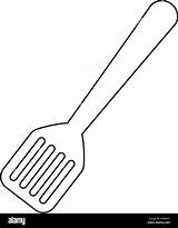 Spatula Coloring Pages sketch template