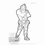 Fortnite Ripley Coloring Pages sketch template