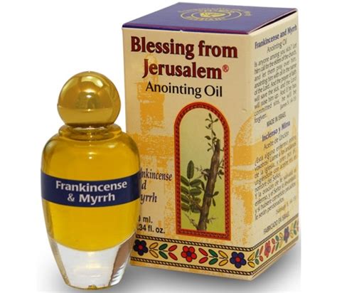 Frankincense and Myrrh Anointing Oil with Biblical Spices (10ml ...