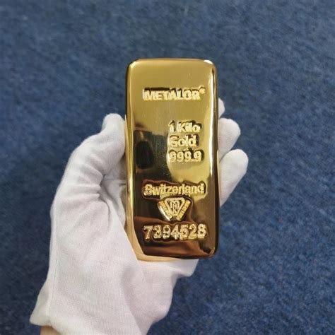 Suisse-1kg-Gold-Bullion-Bar-Swiss-1000g-Pure-Copper-Inside-999-Fine ...