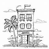 Hotel Coloring Pages  Free & Printable sketch template
