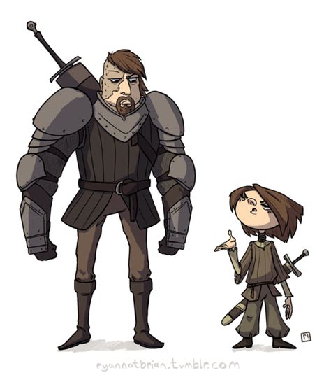 Arya Stark and The Hound - Arya Stark Fan Art (37233156) - Fanpop