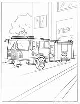 26 Fire Truck Coloring Pages Free PDF Printables sketch template