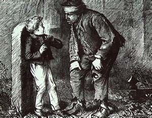 Magwitch and Pip | Great expectations, Great expectations book, Dickens