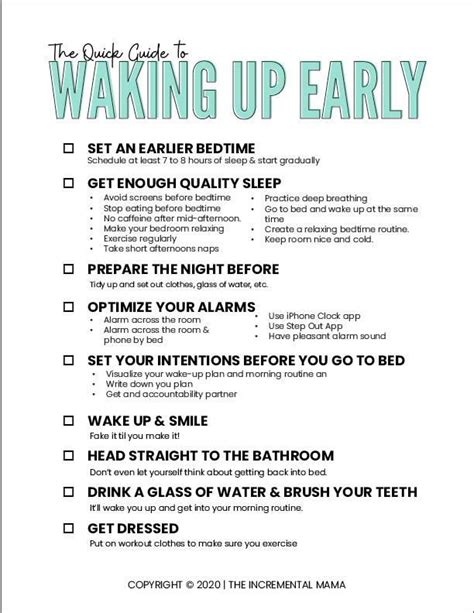 How to Wake Up Early in the Morning (Even if You're a Night Owl) | How to wake up early, Self ...