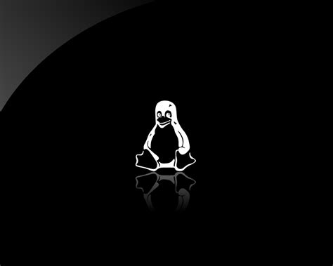 Dark Linux Penguin Desktop Wallpapers - Wallpaper Cave