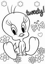 Free Printable Tweety Bird Coloring Pages  Home sketch template