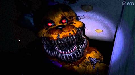 Five Nights at Freddy's 4- Nightmare Fredbear Jumpscare - YouTube