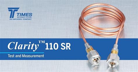 Times Microwave Systems Introduces Semi-Rigid Test Cable Assembly for ...