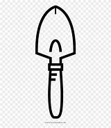Garden Trowel Coloring Page Clipart 3116623  PinClipart sketch template