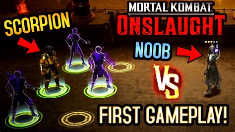 Playing Mortal Kombat Onslaught. FIRST GAMEPLAY! Early Access Release ...