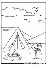 25 Camping Coloring Pages 100% Free Printables sketch template