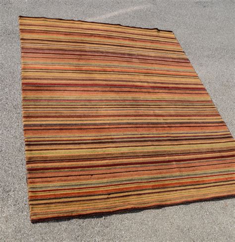 Crate&Barrel Striped Area Rug : EBTH