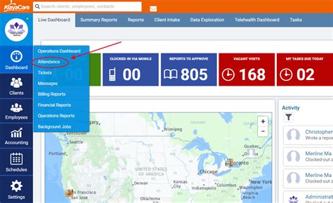 How do I use the Attendance Dashboard? – AlayaCare