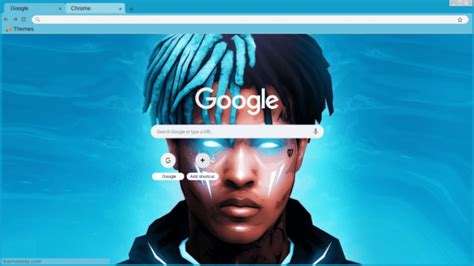 xxxTentacion Theme Chrome Theme - ThemeBeta