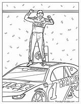 18 NASCAR Coloring Pages Free PDF Printables sketch template