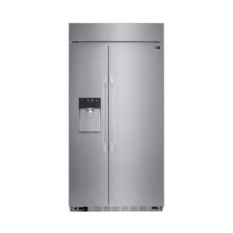 LG - STUDIO Series 25.6 Cu. Ft. Side-by-Side Refrigerator - Stainless steel at Pacific Sales