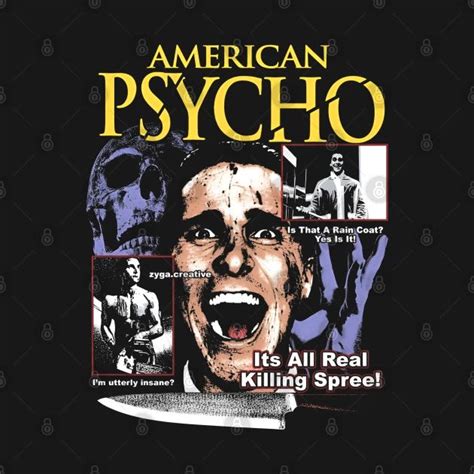 American Patrick Bateman Psycho - Halloween - T-Shirt | TeePublic Shirt Logo Design, Graphic ...