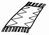 Rug Coloring Page Clip Art Sketch sketch template