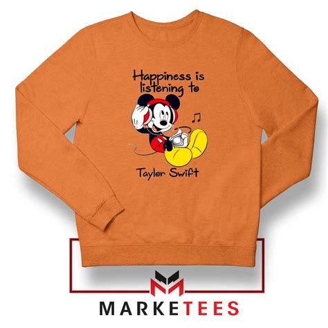 Swift Mickey Mouse Sweatshirt Taylor Swift Disney S-2XL - USA Apparel