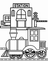 Trains Coloring Pages Boys PDF Printables  sketch template