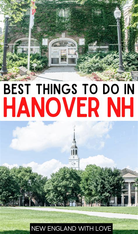 10 Fun Things to Do in Hanover, New Hampshire | New England With Love