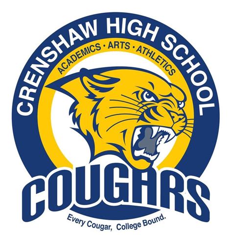 Pin by DanRex Studio on agsca | Crenshaw high school, High school, School logo