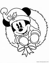 Free Printable Disney Christmas Coloring Pages sketch template