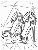 Shoe Coloring Pages30  Free Printable coloring Pages Cute sketch template