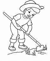 Farmer 1 Coloring  Play Free Game Online sketch template