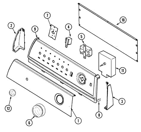 Maytag Dryer: Maytag Dryer Parts Diagram