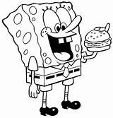 Coloring Pages Of Spongebob  Print sketch template