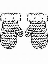 Mittens Coloring Pages  Best For Kids sketch template