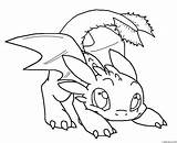 Toothless Coloring Page sketch template