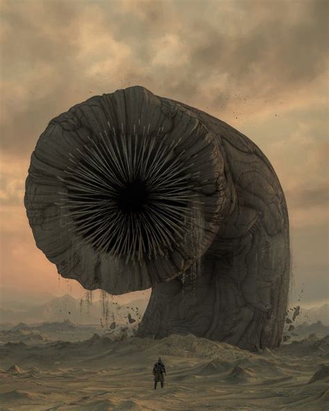 Sandworm by Beeple - ImaginaryArrakis | Dune art, Sci fi art, Dune film