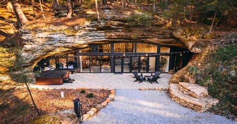 Stay Inside a Cave at Hocking HIlls' Dunlap Hollow