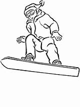 Snowboarding Coloring Pages  Best For Kids sketch template