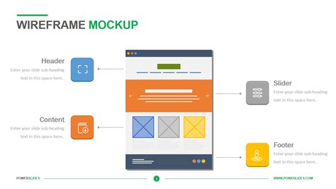 Wireframe Mockup Templates - Powerslides