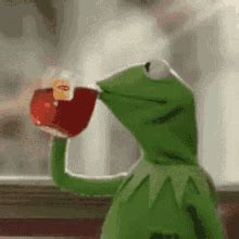 Kermit Sipping Tea GIFs | Tenor