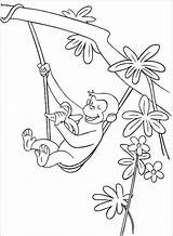 Banana Tree Coloring Page sketch template