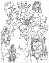 The Avengers Printable coloring Page  Download Print Or Color Online sketch template