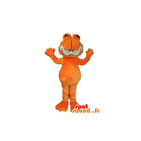 Purchase Garfield mascot, famous orange cat cartoon in Mascots Garfield