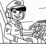 Happy Pilot coloring page  Download Print Or Color Online For Free sketch template
