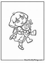 40 Dora The Explorer Coloring Pages 100% Free Printables sketch template